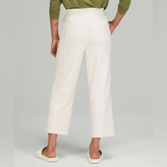 Lululemon Softstreme High-Rise Straight Leg Crop, Lemon Sorbet - 8 - Picture 2 of 7